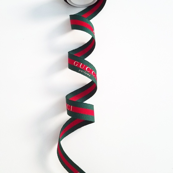 Authentic GUCCI signature red green RIBBON - Picture 3 of 8